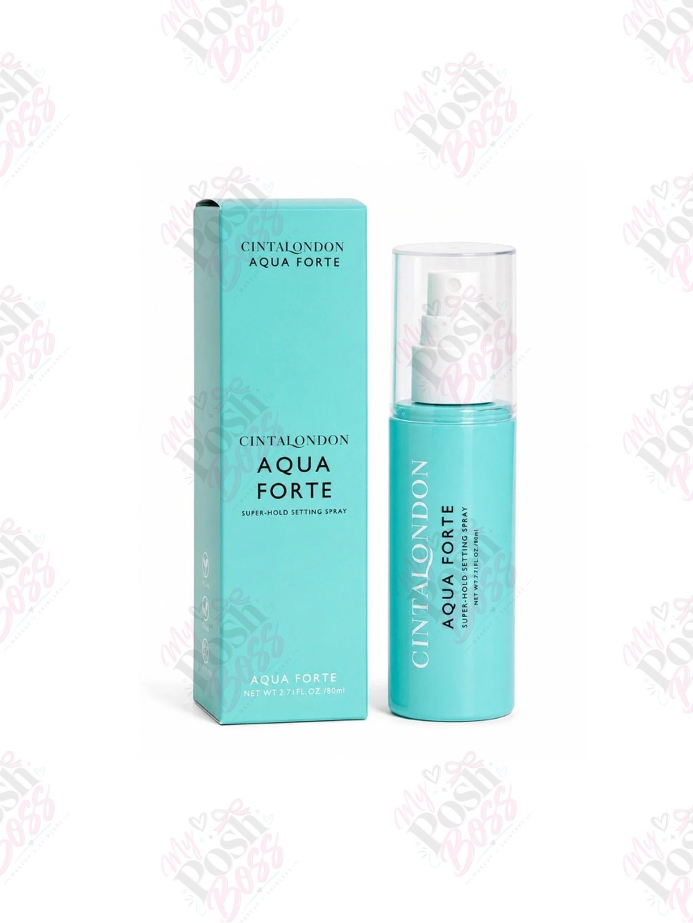 CINTA LONDON Aqua Forte Super-Hold Setting Spray - BNIB